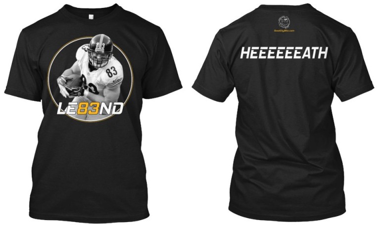 Get your SCB “LE83ND” T-Shirt Commemorating HEEEEEEATH!