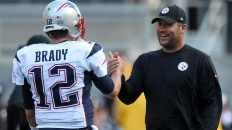 WATCH: Ben Roethlisberger Asks Tom Brady For His Jersey Before  Steelers-Pats Game - CBS Pittsburgh