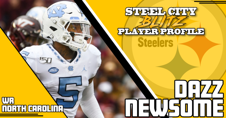 SCB Steelers 2021 Prospect Profile: Dazz Newsome, WR, North Carolina