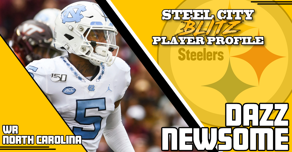 Scb Steelers 21 Prospect Profile Dazz Newsome Wr North Carolina Steel City Blitz