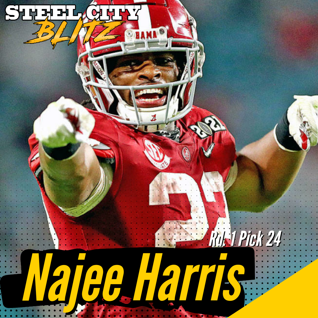 Steelers Select RB Najee Harris with the 24th pick in the 2021 NFL Draft -  Steel City Blitz