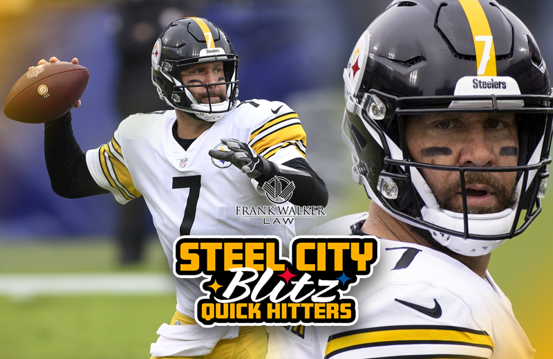 Roethlisberger of the Steelers. steelcityblitz.com