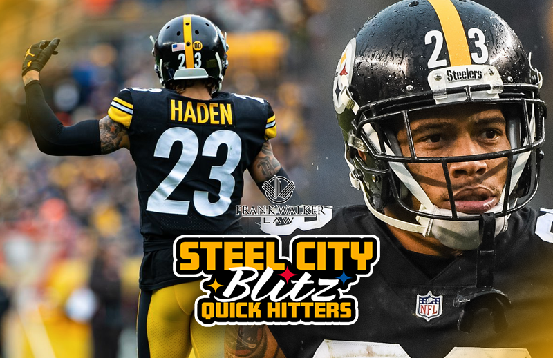 Joe Haden of the Steelers. steelcityblitz.com