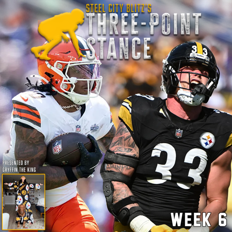 SCB Three-Point Stance: Your Browns-Steelers Gameday Guide
